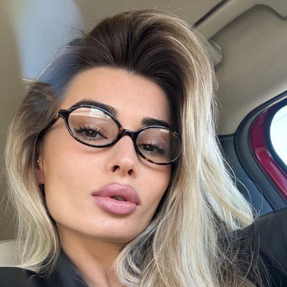 Miu Miu Men Sunglasses Havana Clear Blue Light Filter MU04ZSF VAU08N BRAND NEW - Picture 10 of 12